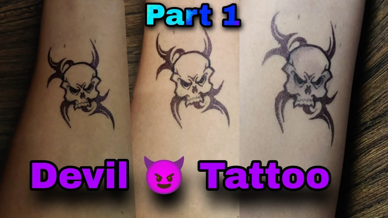 dark demon tattoo designs - Clip Art Library