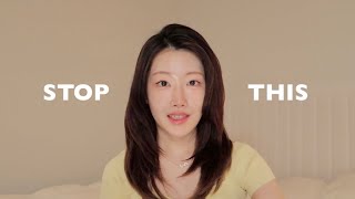10 skincare mistakes preventing you from getting “glass skin”🤫
