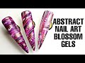 NAIL ART: Blossom/Blooming Gel Abstract Nail Art