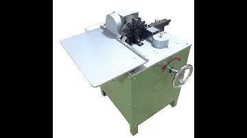 YFM-017A Semi auto zipper slider assembly machine for auto lock four punches slider