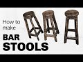 How to make bar stools