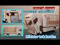 MEMBUAT TRUCK CHICKEN MAULANA EXPEDITION DARI KARDUS || SPEK OLENG