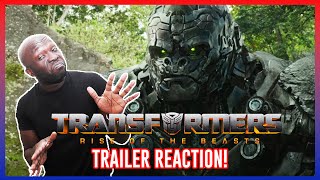 TRANSFORMERS RISE OF THE BEASTS Trailer Reaction (2023)