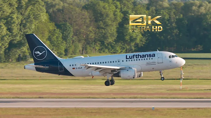 Airbus A319-114 from Lufthansa D-AILB arrival at Munich Airport EDDM MUC