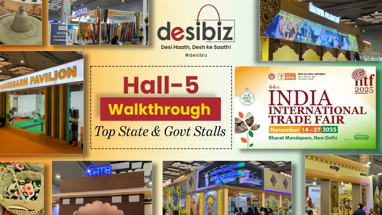 Pragati Maidan Trade Fair 2025 | Hall 5 First Floor Full Tour for Visitors 