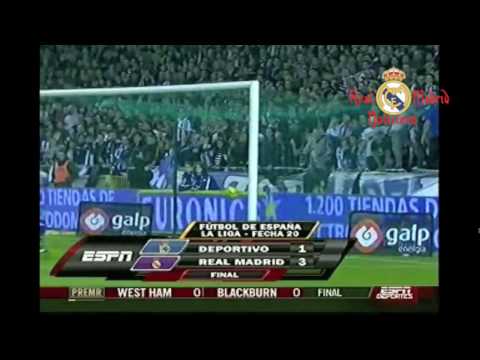 Real Madrid VS Deportivo La Coruna 3-1 |1-30-10| Highlights by RMN