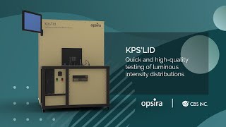 Fast Test System For Luminous Intensity Distributions Kpslid Opsira Cbs Inc.