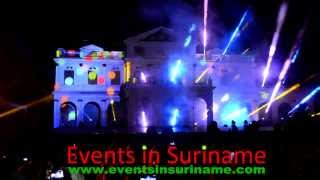 Video Projection Mapping (Carifesta XI in Suriname)