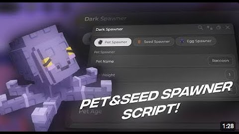 [FULL TUTORIAL] 🦝 PET/EGG/SEED SPAWNER SCRIPT | GROW A GARDEN FULL GUIDE HOW TO GET PETS 🦊