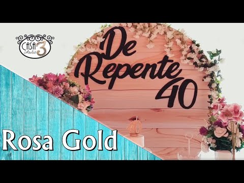 Vídeo: Cenário De Aniversário De Uma Mulher De 45 Anos