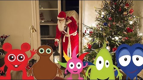 Babblarna firar julafton med tomten