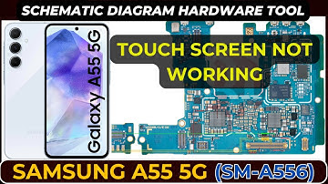 Samsung A55 5g (sm-a556) Touch Screen Not WORKING | Hardware Schematic Diagram jumper | DMR SOLUTION