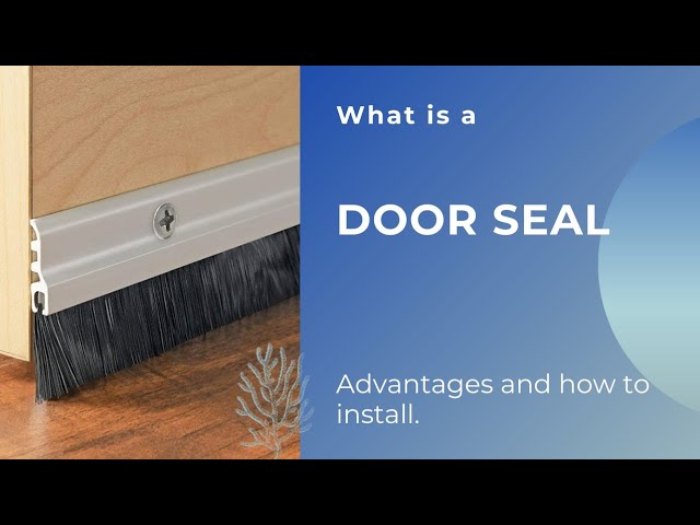 Door Seal Strip – Learn What It Is, Its Use, and Its Benefits