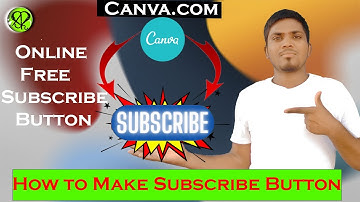 subscribe button kaise banaye | how to make subscribe button in canva.com