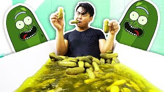 PICKLE BATH CHALLENGE!