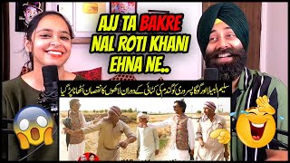 Punjabi Reaction on Wheat harvesting season | Saleem Albela and Goga Pasroori | Full Laugh