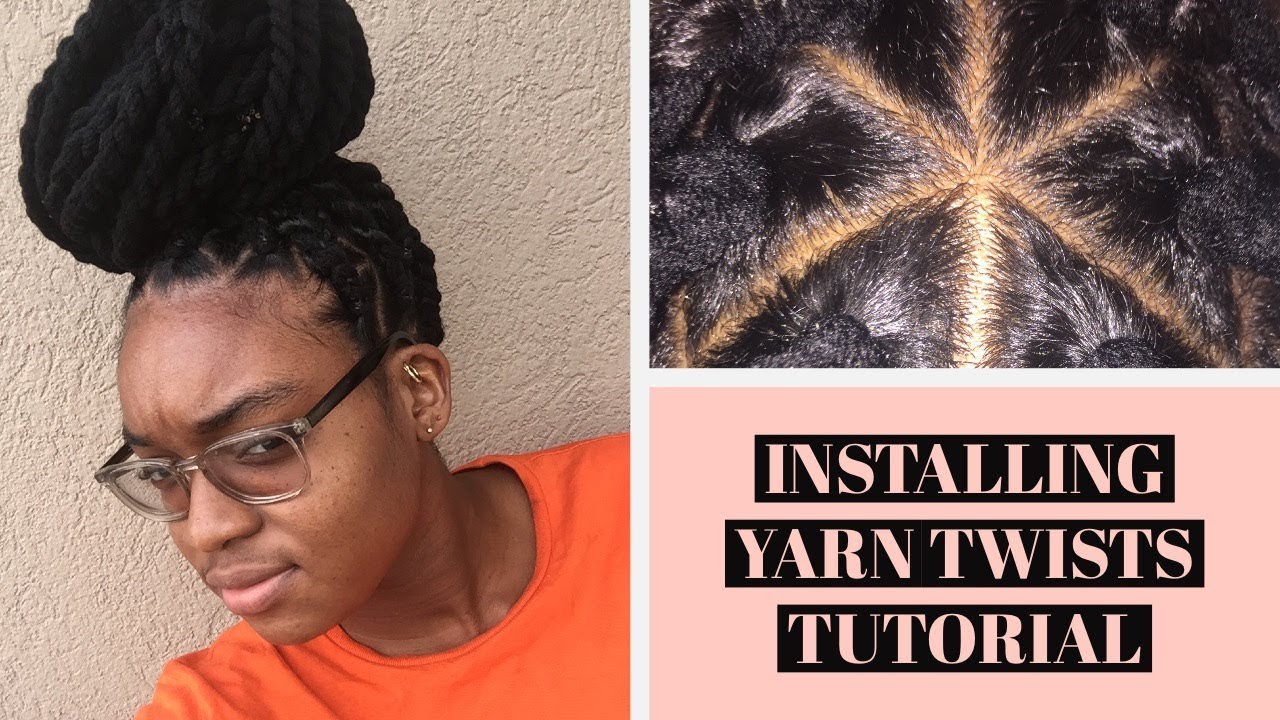HOW TO INSTALL YARN TWISTS (RUBBERBAND METHOD) | BEGINNERS