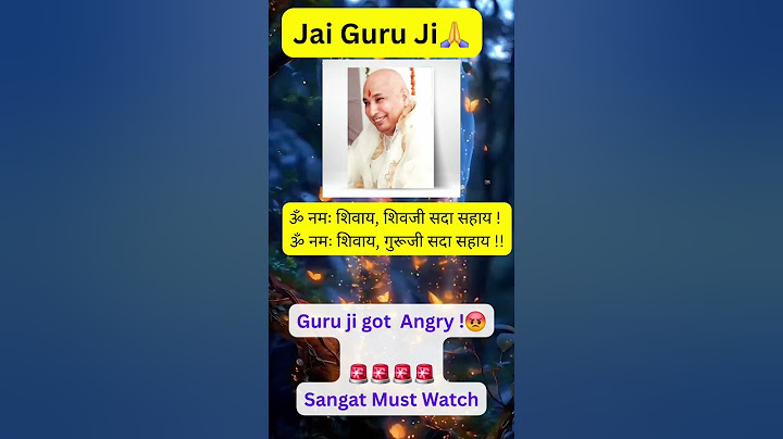 गुरु जी क्रोधित हो गए😡😡 पूरा वीडियो लिंक विवरण में है⬇️#guruji #satsang