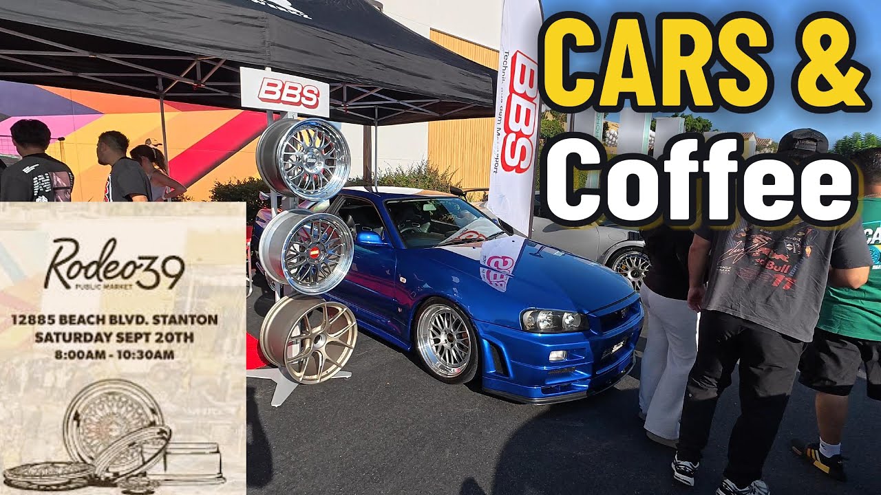 Cars and Coffee at Rodeo 39 in 4K!