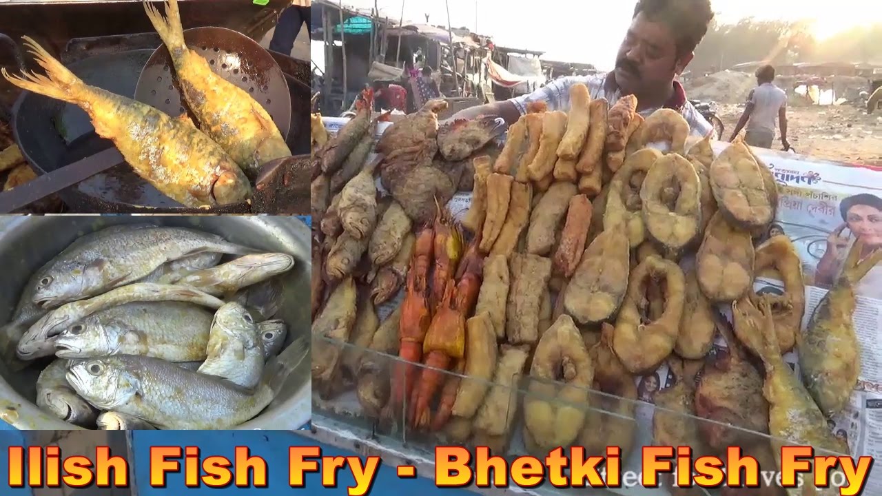 Ilish Fish Fry - Bhetki Fish Fry - Kolkata Street Food - India Street Food | Indian Food Loves You