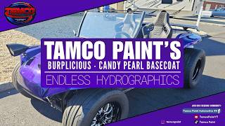 Tamco Paint's Custom Candy - Burplicious Candy Pearl Basecoat painted by Endless Hydrographics