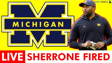 Sherrone Moore FIRED As Michigan Football Head Coach - Instant Reaction