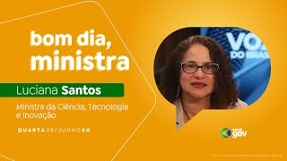 🔴 Bom Dia, Ministra I Luciana Santos