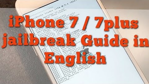 iphone 7 jailbreak full guide in english