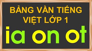 Tổng hợp các vần cơ bản trong tiếng việt lớp 1 - Thanh nấm