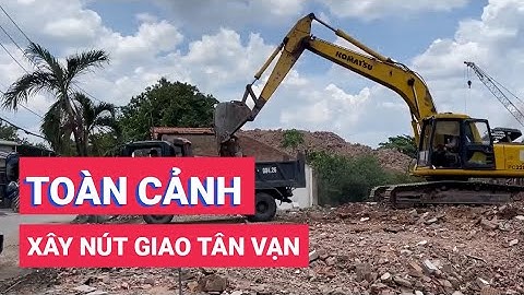 Toàn cảnh mặt bằng xây nút giao Tân Vạn đồ sộ nhất vành đai 3 TP.HCM