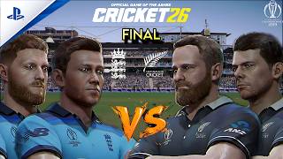 Can Williamson & NZ Take the 2019 WC Trophy This Time? 🏆 | ENG vs NZ | 2019 WC Final | Cricket 26 screenshot 1