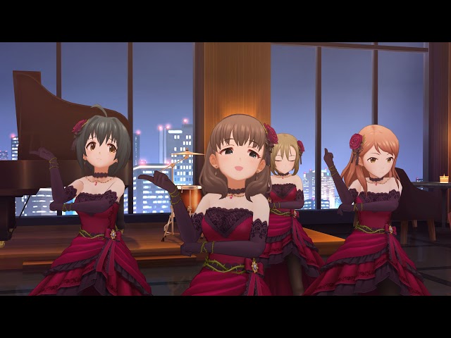 【デレステ 4K60fps MV#2697】 Red・Sole 「 レッド・ソール 」 (Miho/Mayu/Karen/Riina) class=