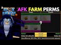  new  how to afk farm perm fruits   blox fruits update 20 