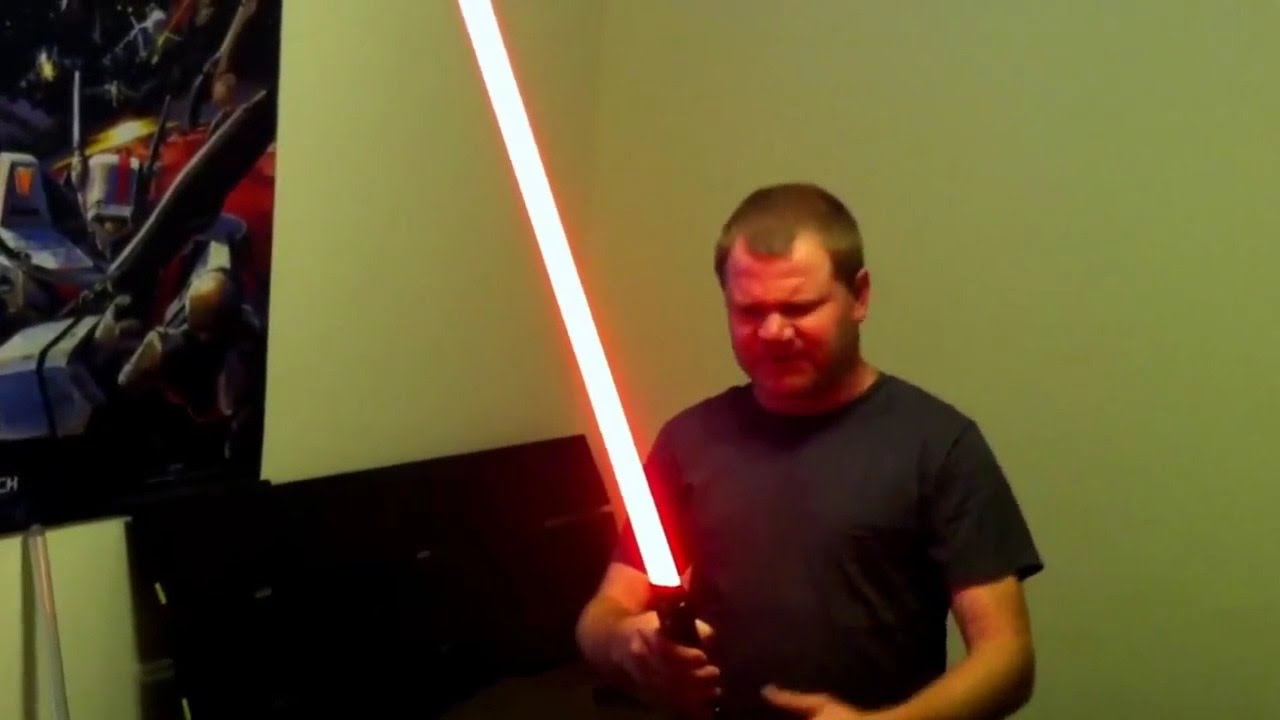 Ultrasabers Dark Prophecy with TRI Blazing Red blade V4 board and more