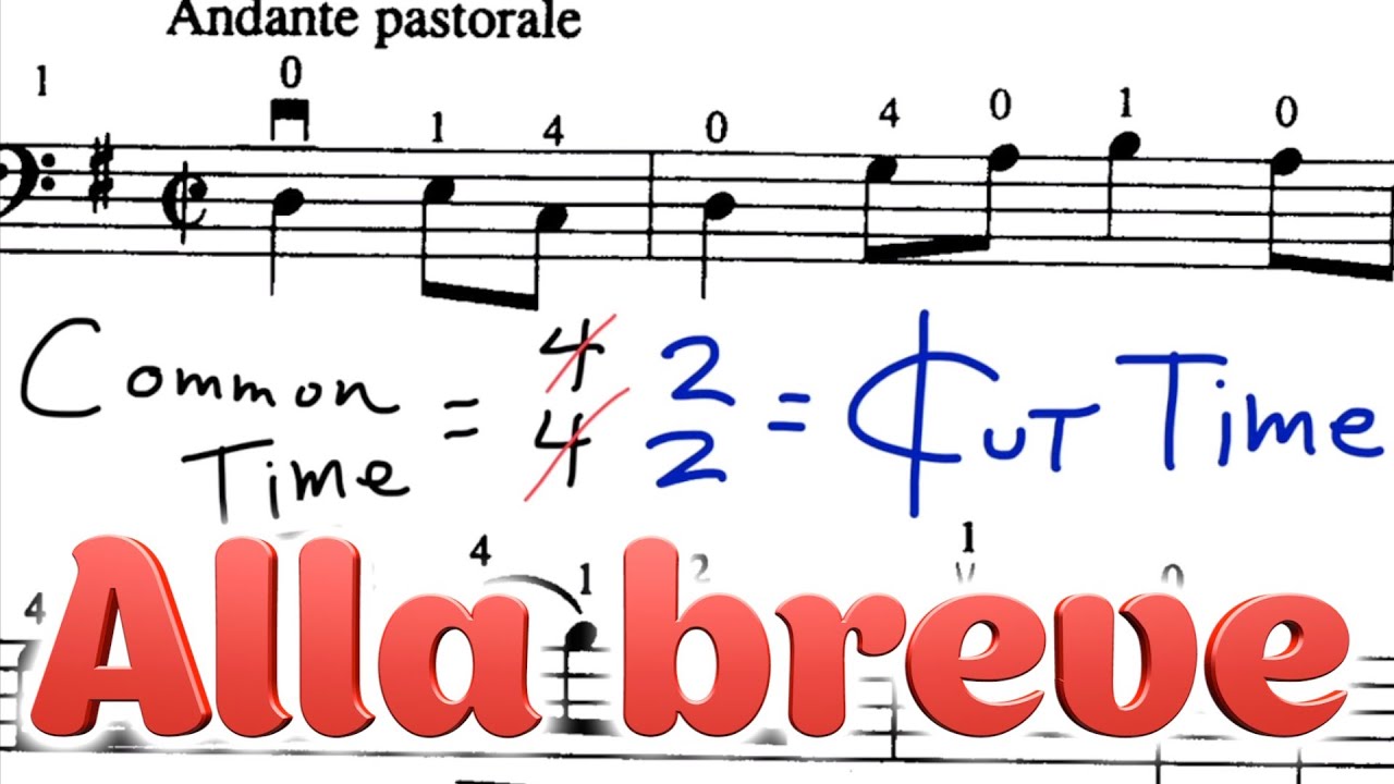 Common Time Vs Cut Time Online Cello Lessons YouTube Common Time Vs Cut Time Online Cello Lessons YouTube