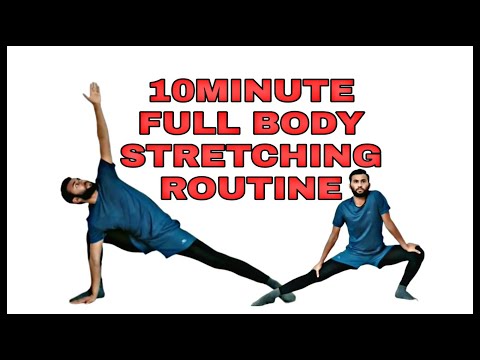 10 MIN FULL BODY STRETCHING ROUTINE- For everyone at anywhere// Mfit Minas//male/female// #fitness