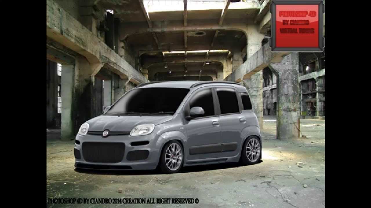 Fiat Panda 13 Virtual Tuning Cs6 Youtube