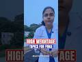 High Weightage Topics for FMGE June 2026 #fmge #fmge2026 #neetpg