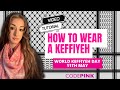 How to wear a keffiyeh