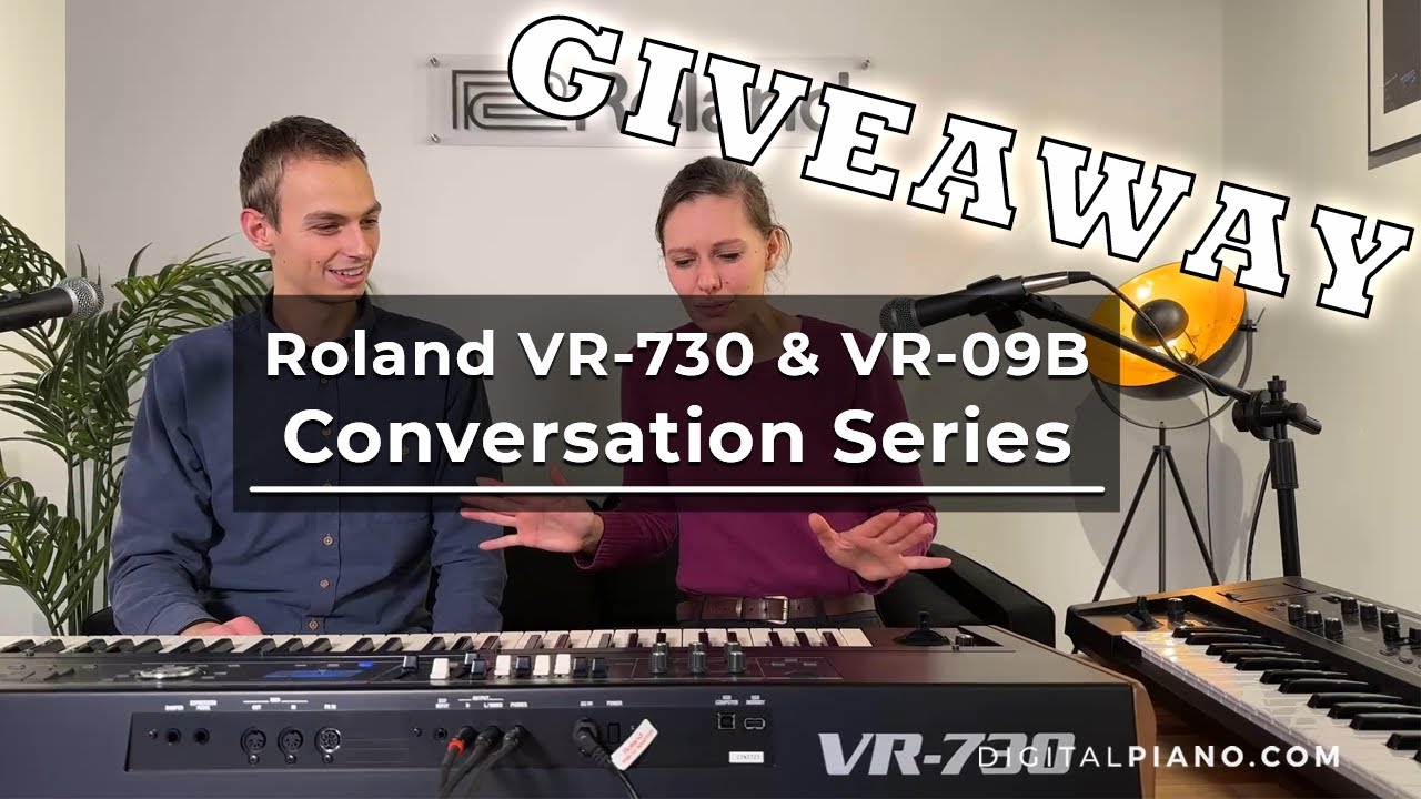 GIVEAWAY! Roland VR-730 & VR-09B Conversation Series