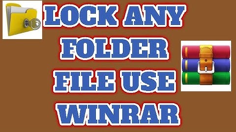 How to make a password protected Zip file and Rar File Zip Folder mai password kaise lagaye