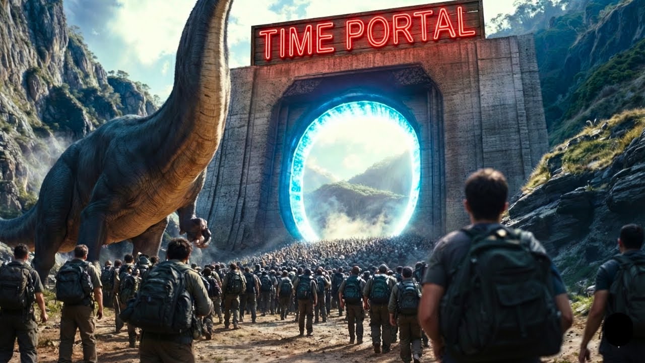 1000 People Time Travel From 2026 to 10,000 BC in Past ⚡ Terra Nova (2011) Series Explained in Hindi