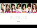 AAA (トリプル・エー) - SUNSHINE (Color Coded Kan / Rom / Eng Lyrics)