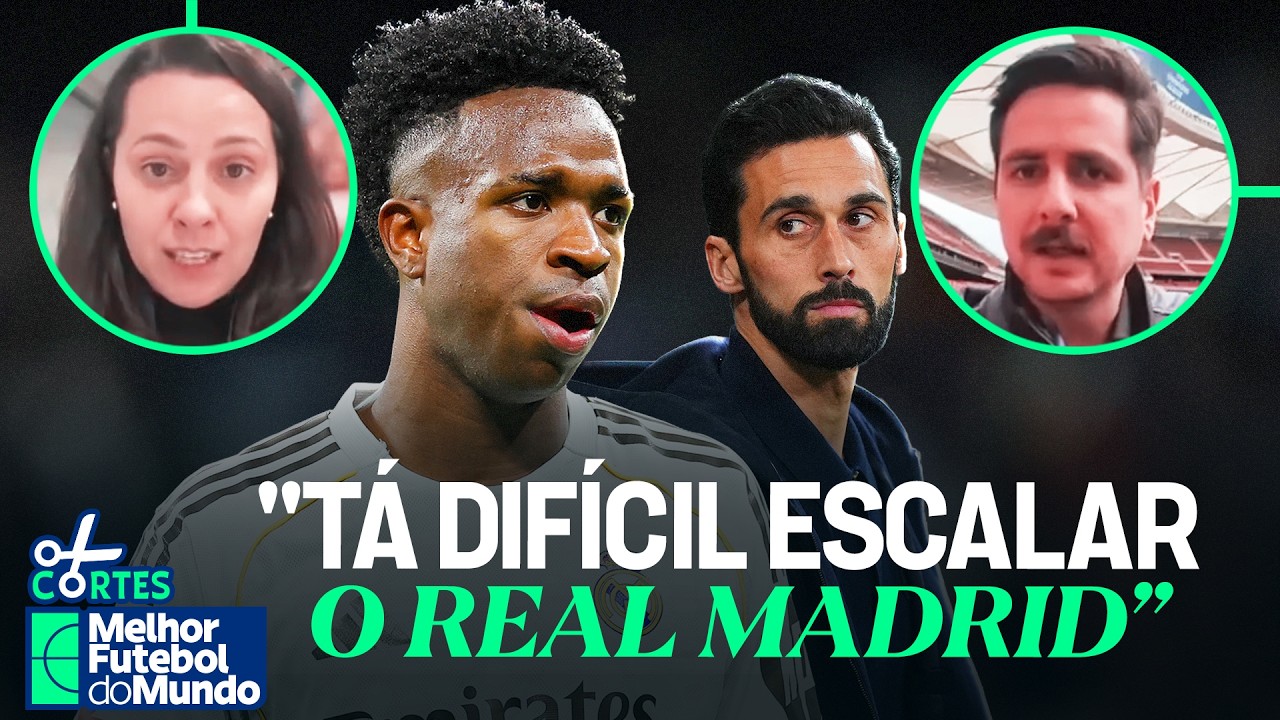 ESCALAÇÃO DO REAL MADRID NA CHAMPIONS PREOCUPA: 