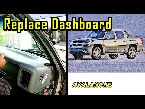 How To Replace Dashboard on 2002 Chevy 1500 Avalanche Silverado Suburban