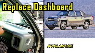 How To Replace Dashboard on 2002 Chevy 1500 Avalanche Silverado Suburban Sierra Tahoe