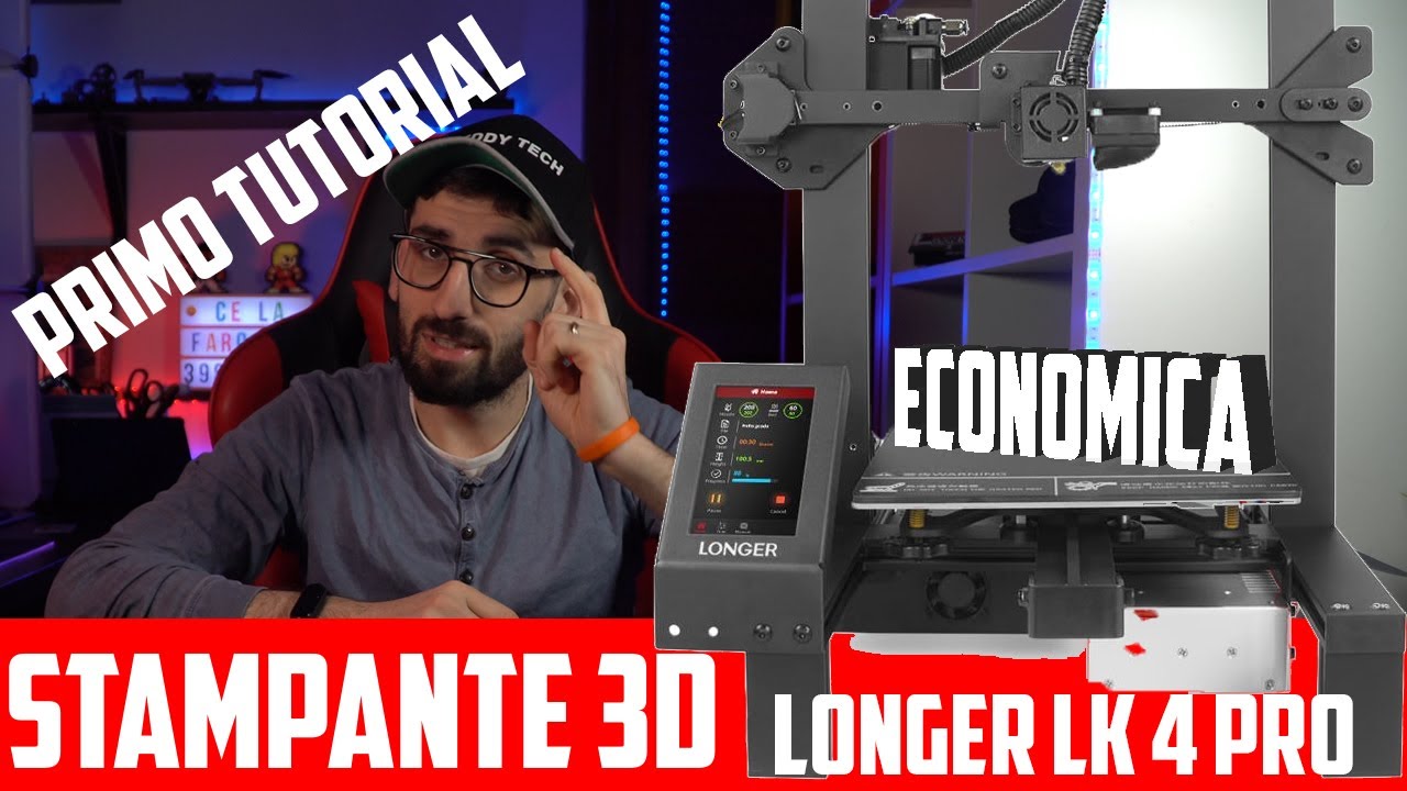 Stampante 3D ECONOMICA, LONGER LK 4 PRO