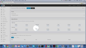 how to set holiday in 3cx interface