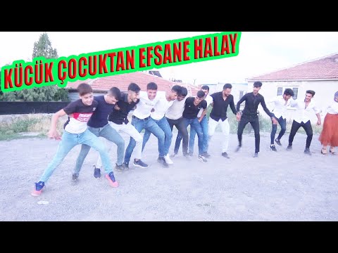 KÜÇÜK ÇOCUKTAN EFSANE HALAY