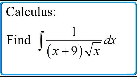 Calculus (Video 187I): Integrals Involving Inverse Trigonometric Functions and Hyperbolic Functions